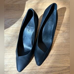 See By Chloe Asymmetrical Black Heels